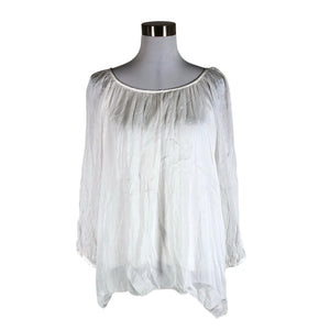 Unisex Ajlajk - Blouse, size 36 - White (1)
