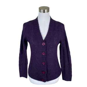 Unisex S.T.I - Cardigan, size 34 - Violet (1)