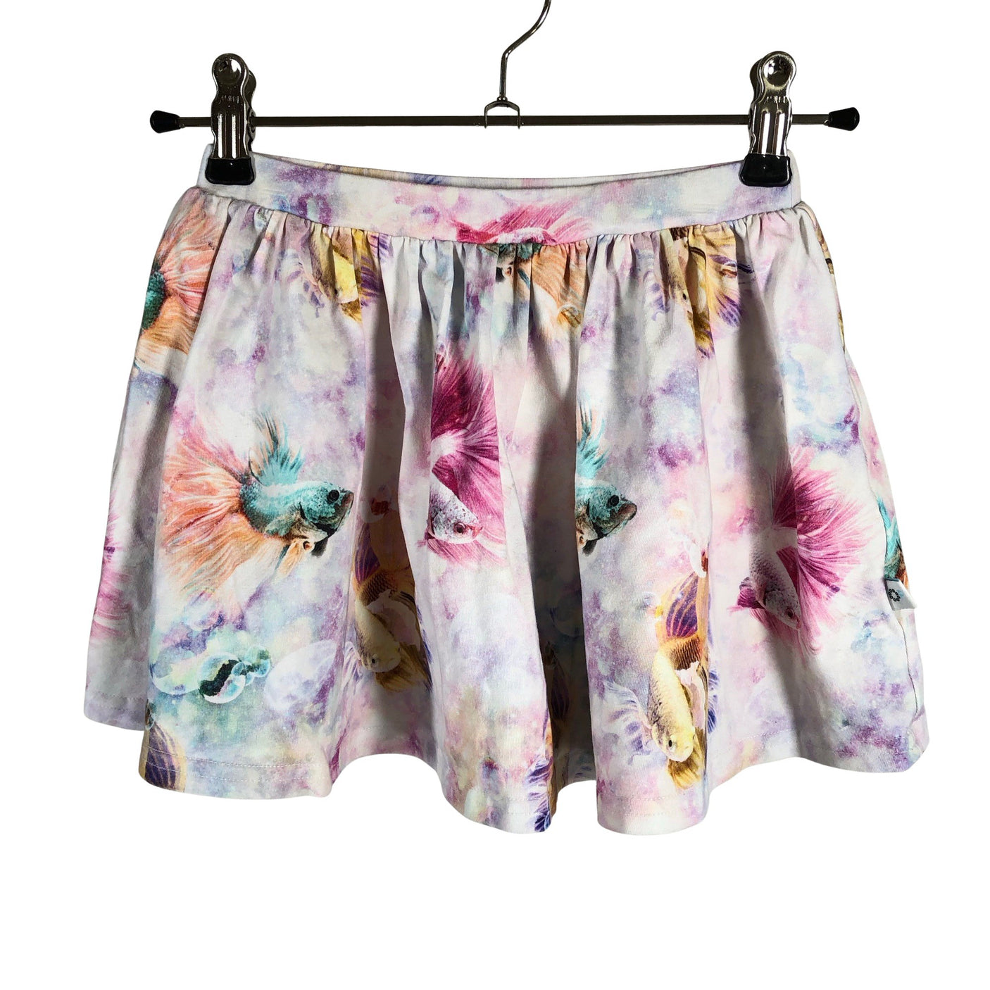 Unisex Pop & Co Helsinki - Tricot skirt, size 104 - 110 - White (1)