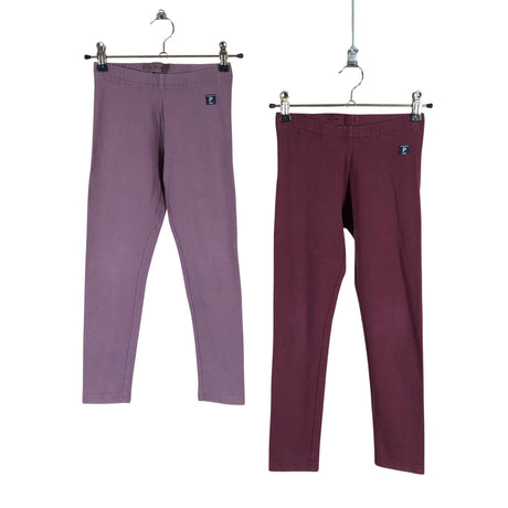 Unisex Polarn O. Pyret - Leggings, size 122 - 128 - Violet ()