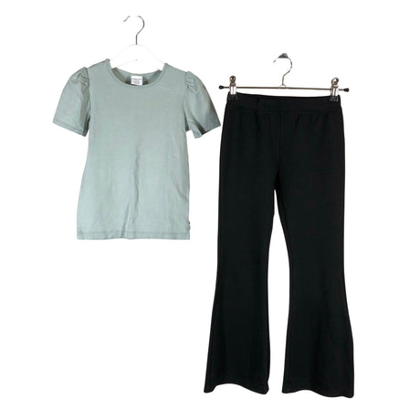 Unisex Lindex - Tricot pants, size 122 - 128 - Black ()