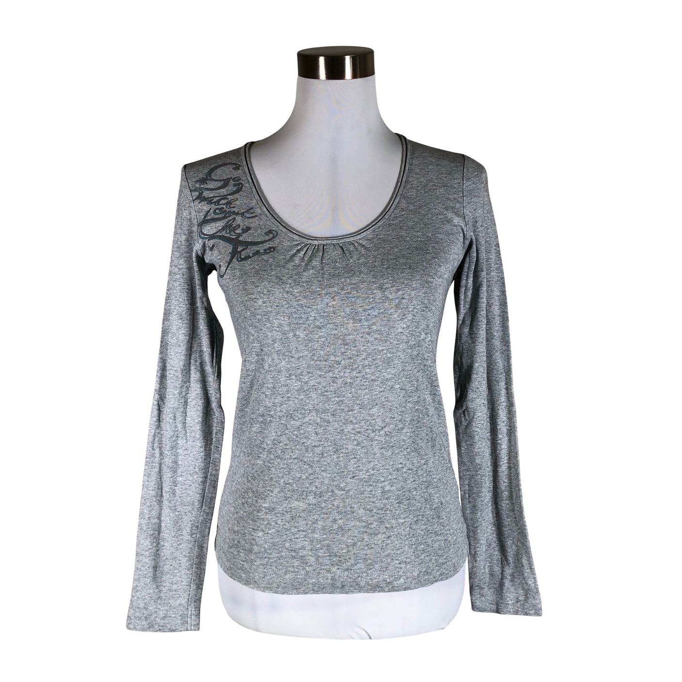 Unisex Esprit - Tricot shirt, size 36 - Gray (1)
