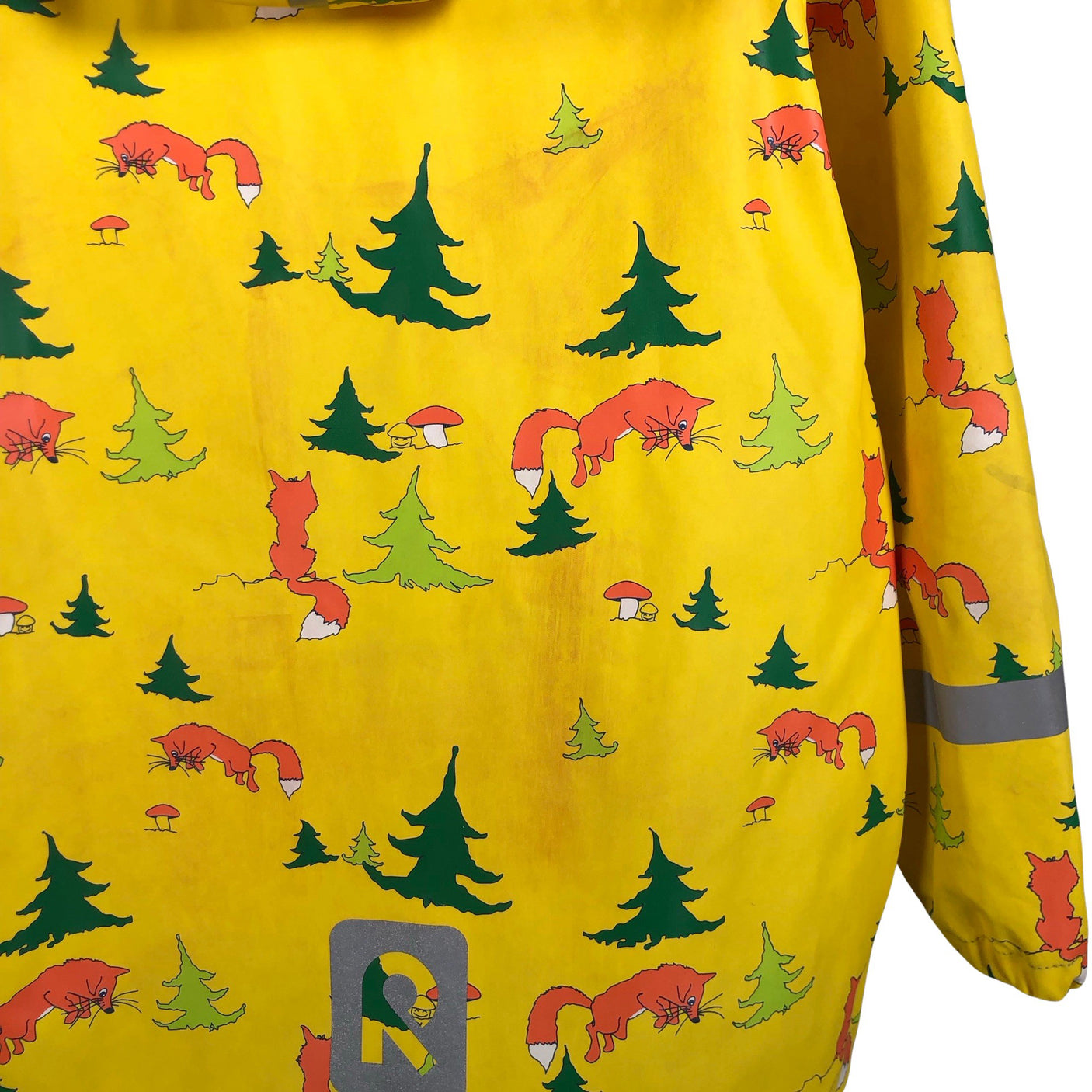 Unisex Reima - Rain jacket, size 104 - 110 - Yellow (3)