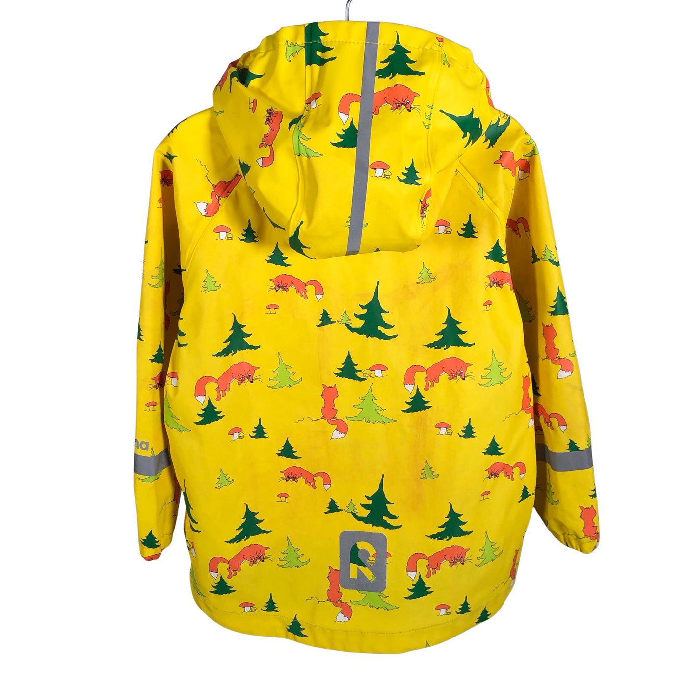Unisex Reima - Rain jacket, size 104 - 110 - Yellow (2)