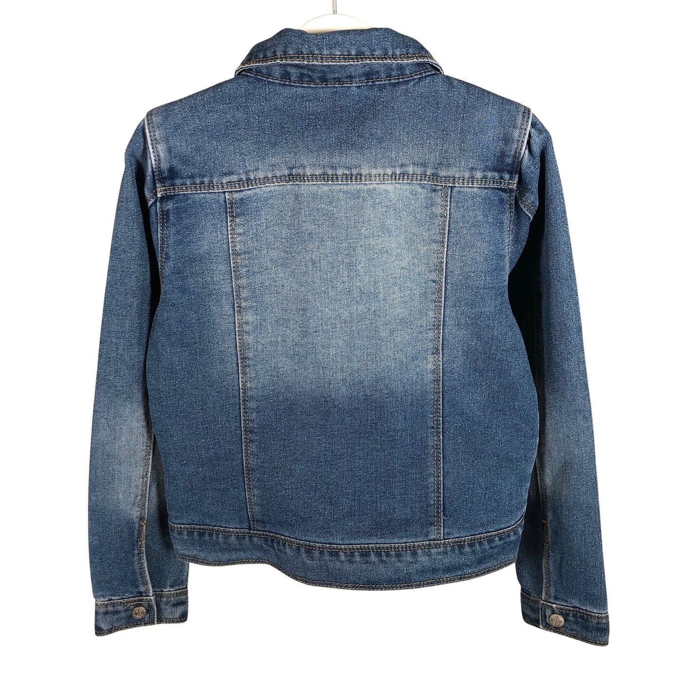 Unisex Name It - Denim jacket, size 122 - 128 - Blue (2)