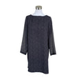 Unisex Benetton - Schiffon dress, size 38 - Black ()