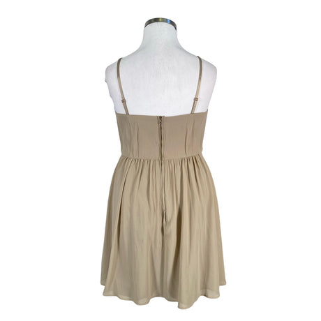 Unisex Chic Femme - Party dress, size 44 - Beige (2)