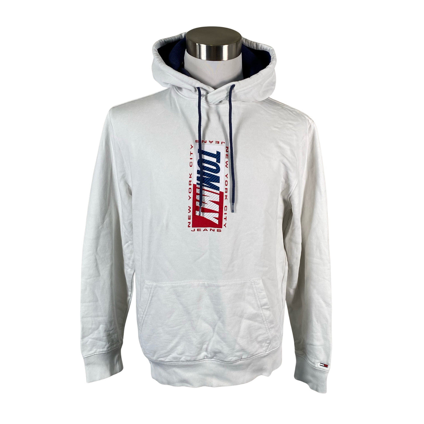 Unisex Tommy Jeans (Tommy Hilfiger) - Hoodie, size M - White (1)