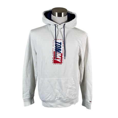 Unisex Tommy Jeans (Tommy Hilfiger) - Hoodie, size M - White ()