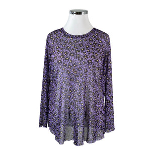 Unisex Zizzi - Tricot shirt, size 46 - Violet (1)