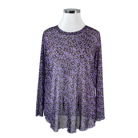 Unisex Zizzi - Tricot shirt, size 46 - Violet ()