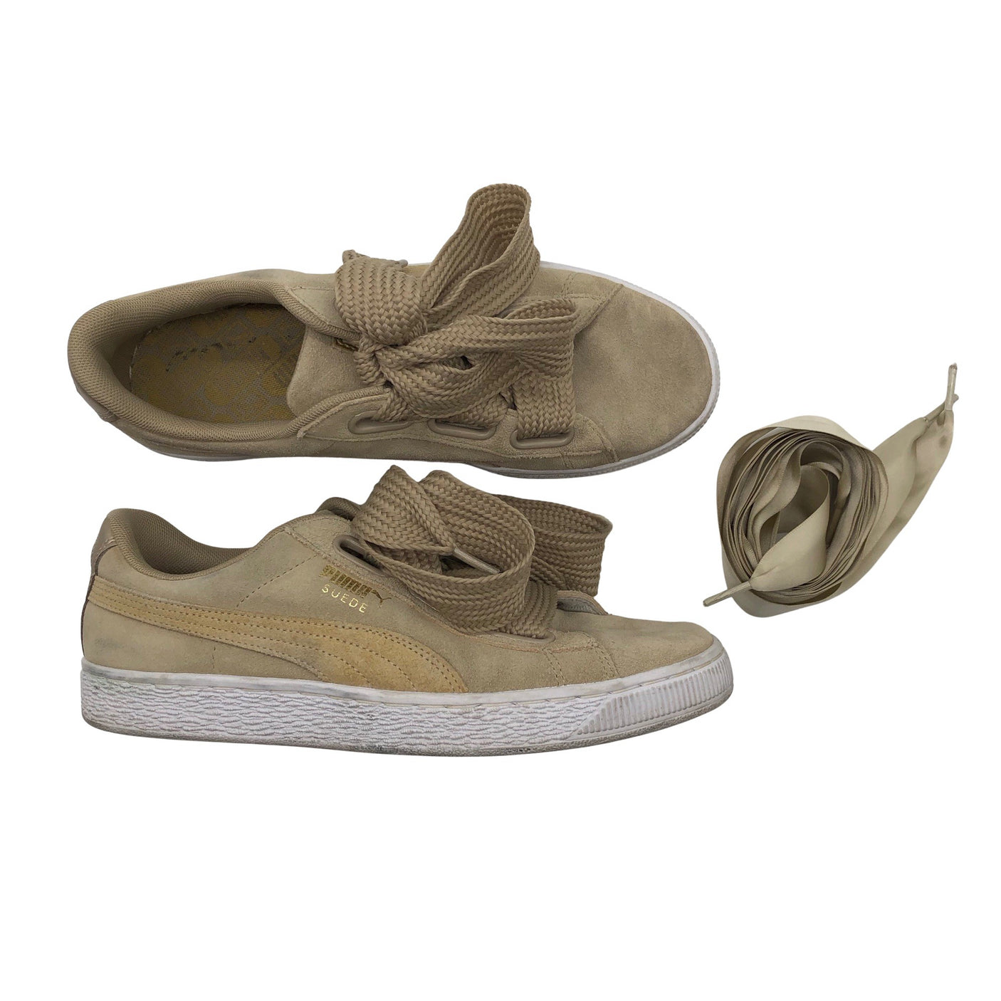Unisex Puma - Casual sneakers, size 40 - Beige (1)