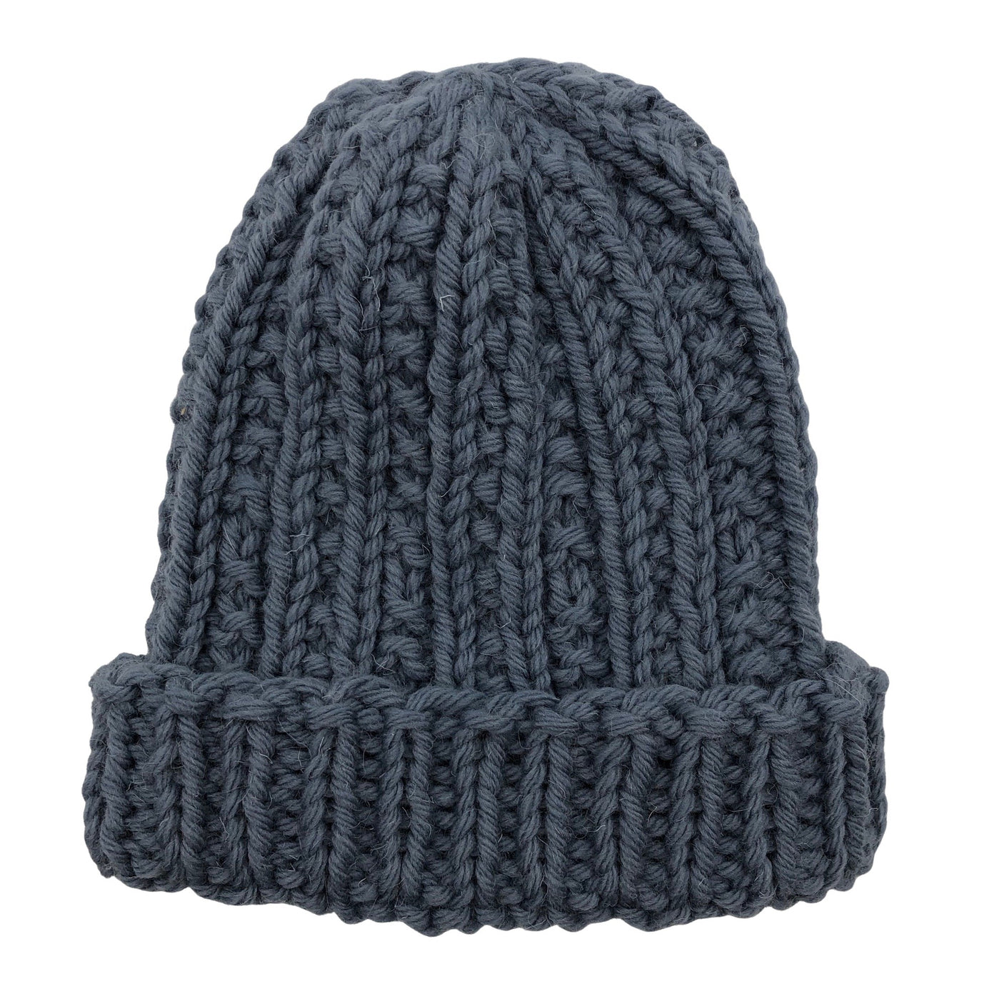 Unisex Handmade - Winter beanie, size 48 - 50 cm - Brown (1)