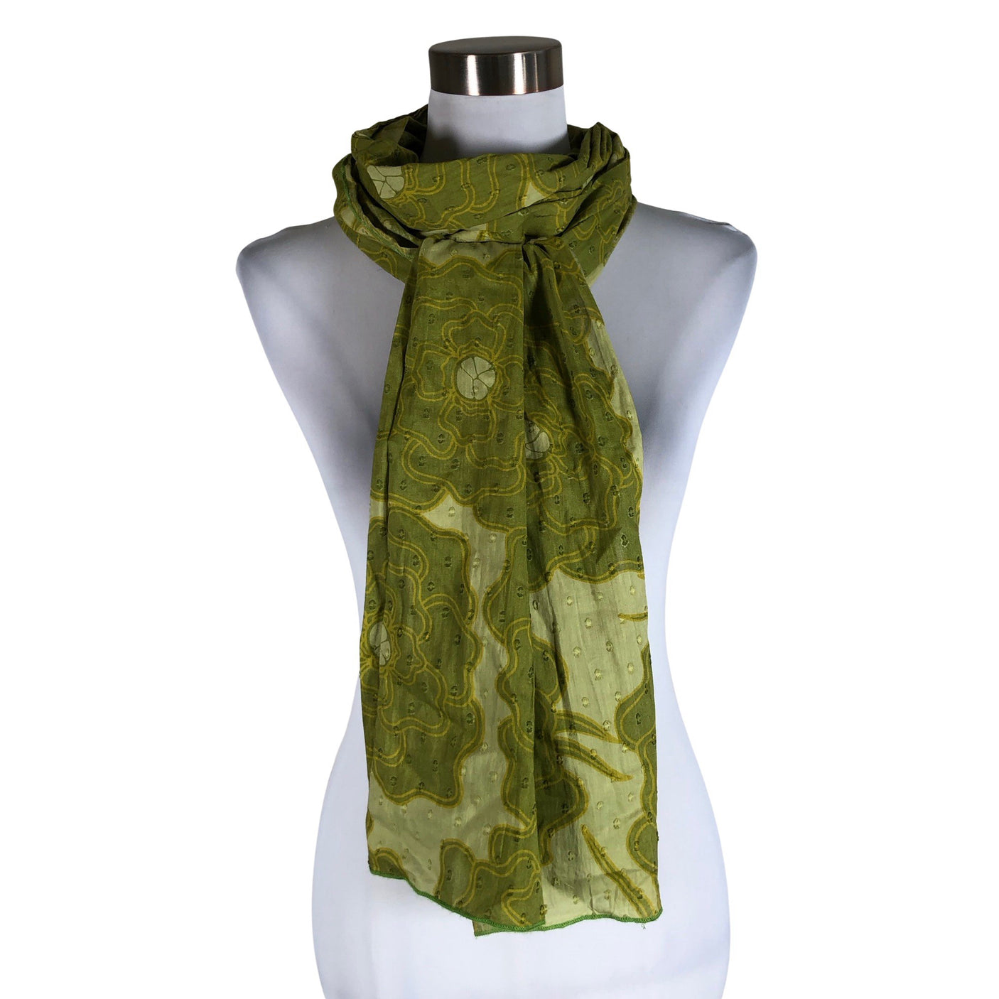 Unisex Gudrun Sjöden - Scarf, size Maxi - Green (1)