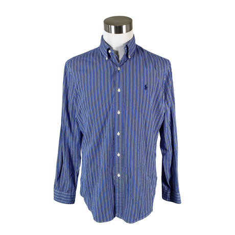 Unisex Polo Ralph Lauren - Collared shirt, size L - Blue ()