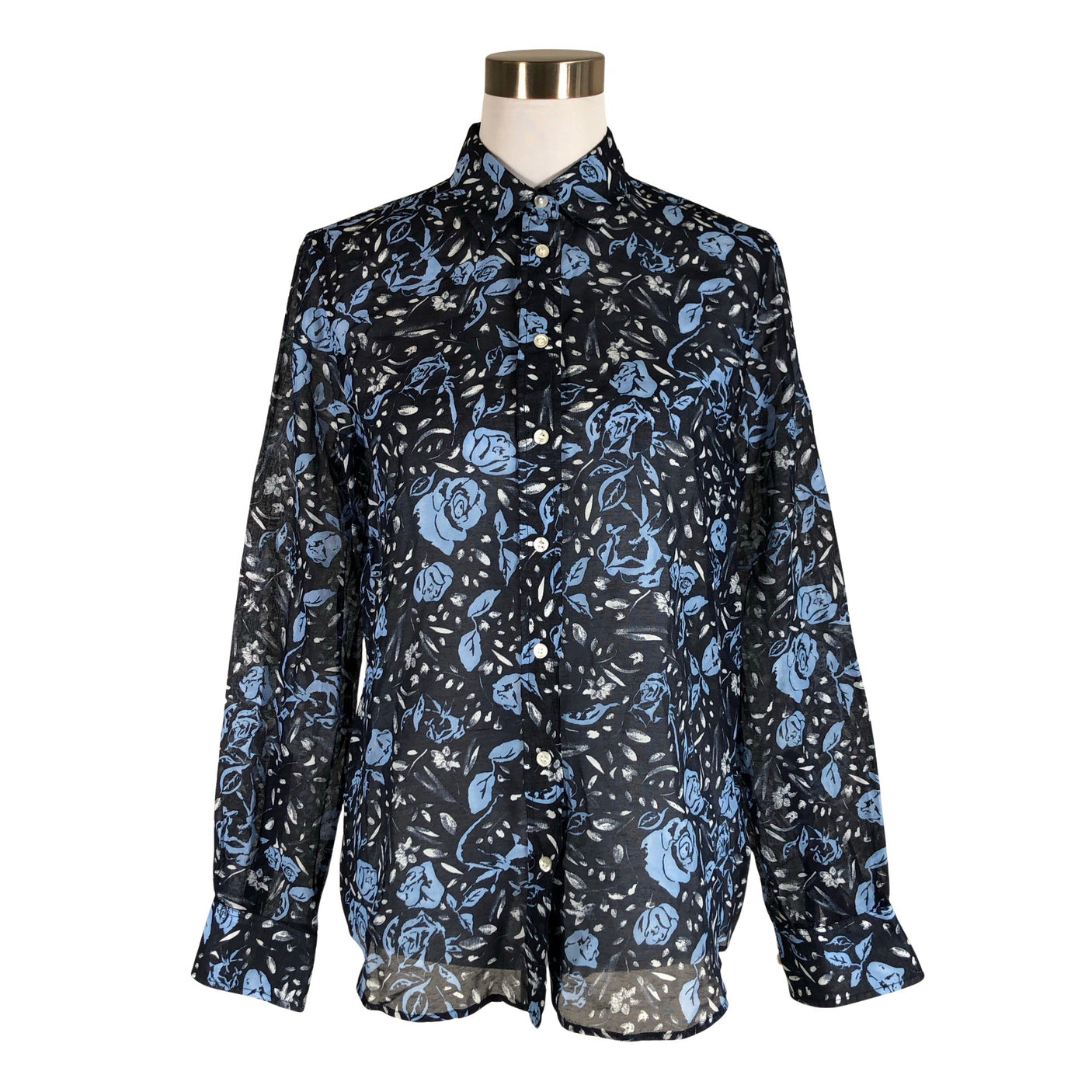 Unisex Gant - Blouse, size 40 - Blue (1)