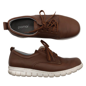 Unisex Pomar - Casual sneakers, size 38 - Brown (1)