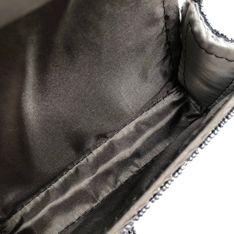 Unisex Handmade - Evening bag, size Mini - Gray (2)