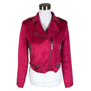 Unisex Morgan - Leather jacket, size 40 - Pink (1)