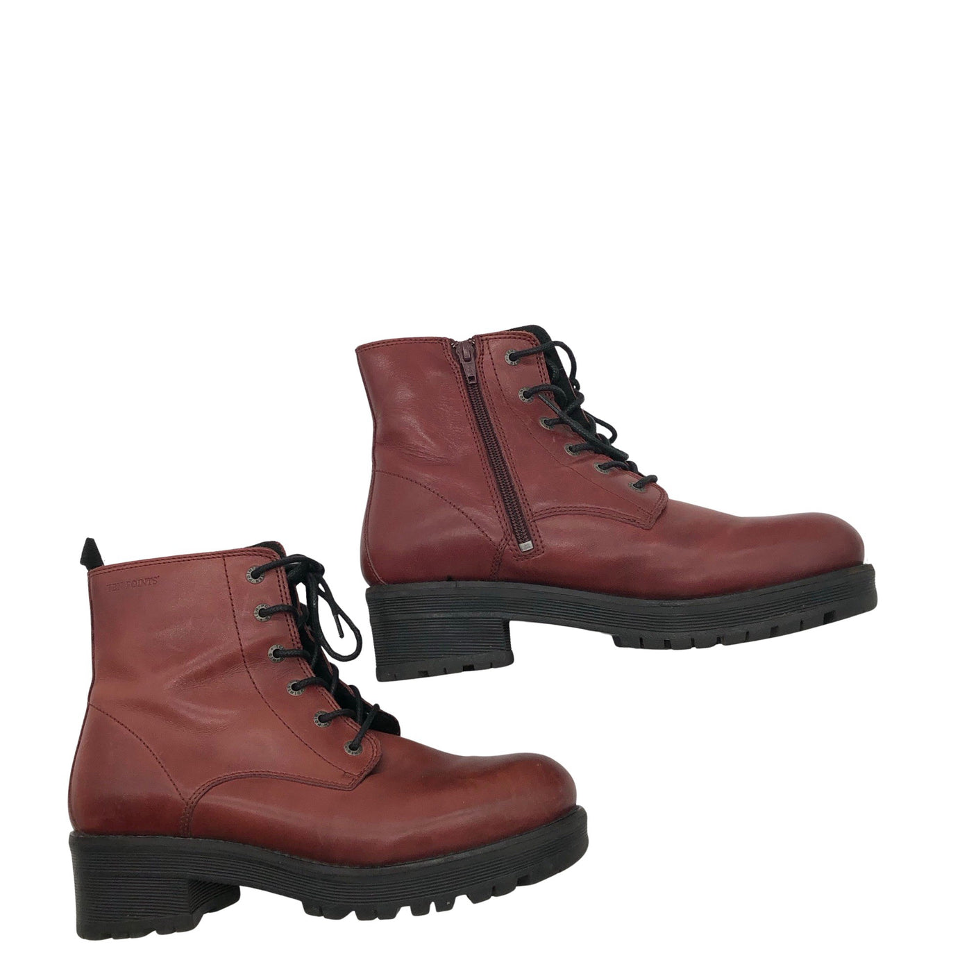 Unisex Ten Points - Ankle boots, size 41 - Brown (1)