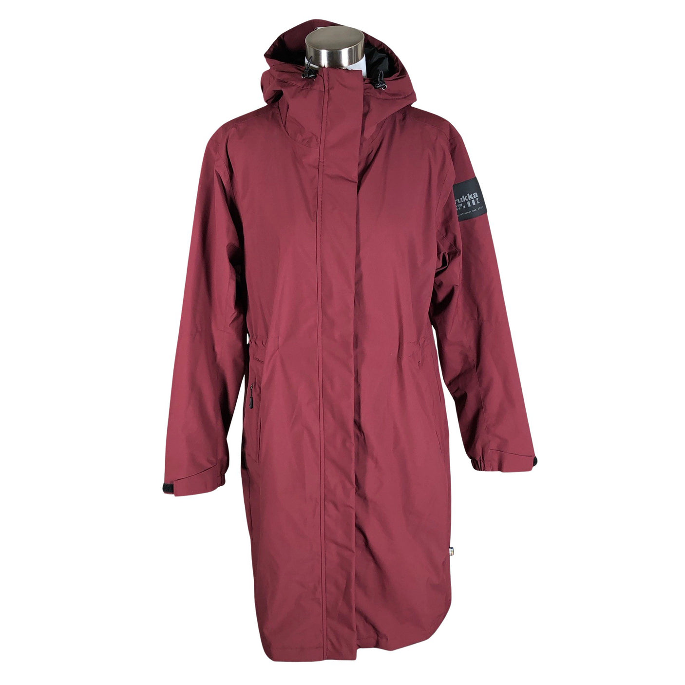 Unisex Rukka - Lightly padded jacket, size 38 - Wine red (1)