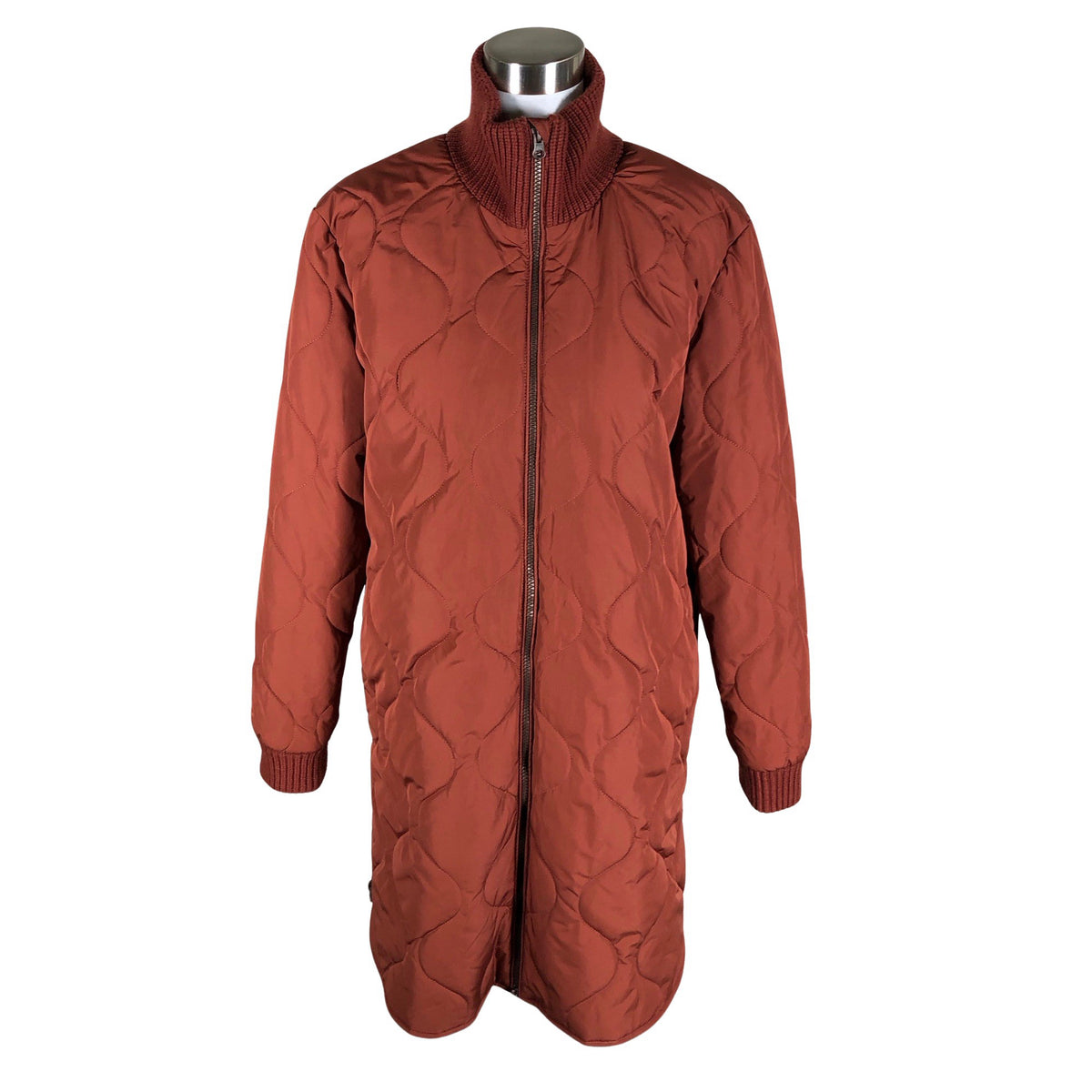 Unisex Cream - Quilted jacket, size 36 - Brown (1)