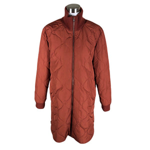 Unisex Cream - Quilted jacket, size 36 - Brown (1)