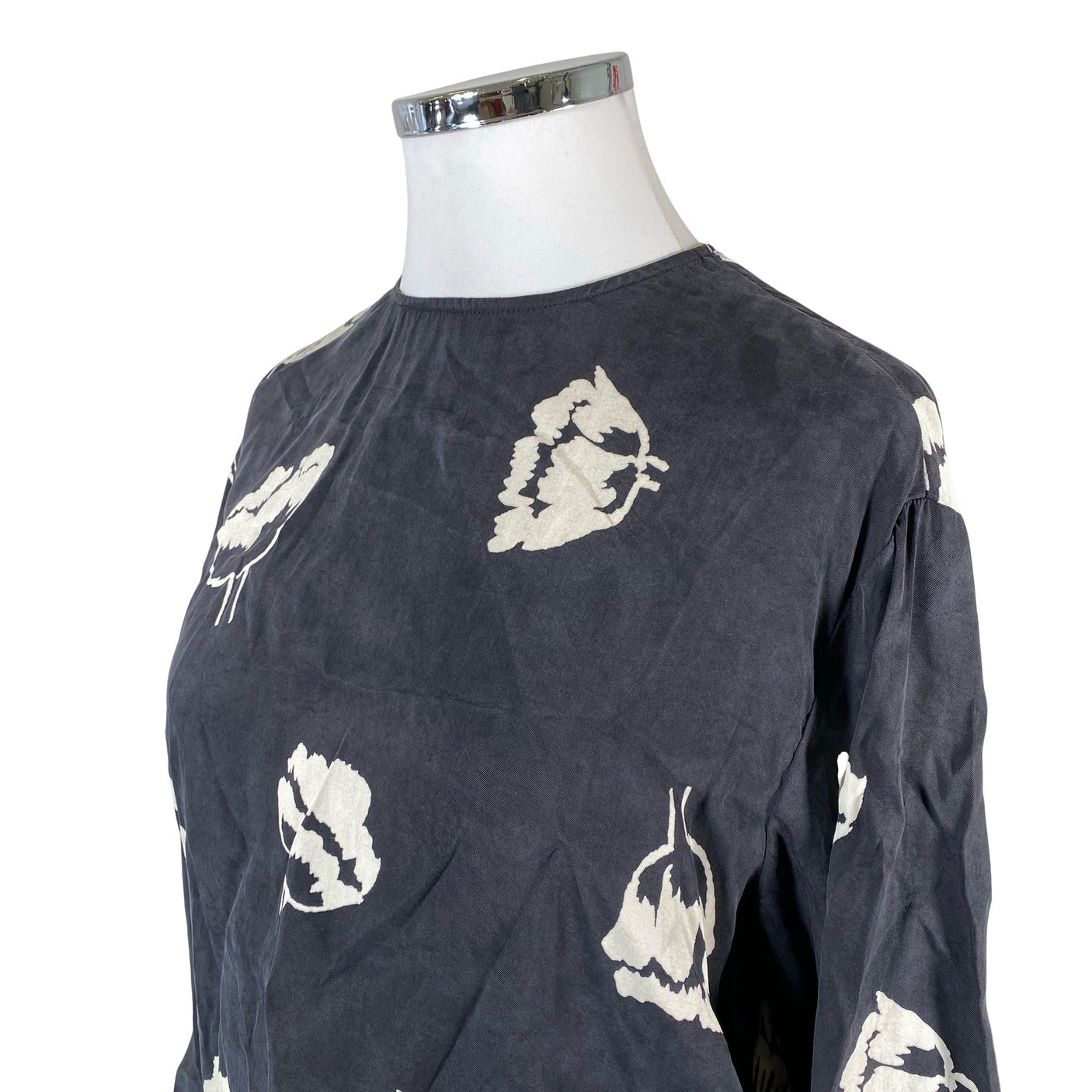Unisex Marimekko - Schiffon tunic, size 42 - Black (2)
