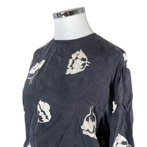 Unisex Marimekko - Schiffon tunic, size 42 - Black (2)