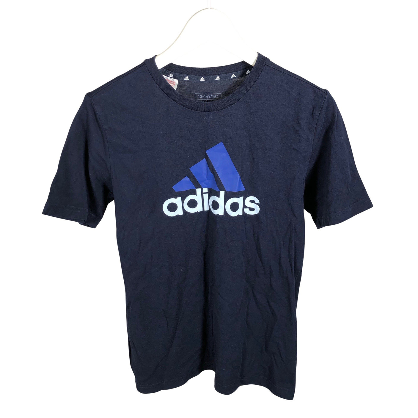 Unisex Adidas - T-shirt, size 158 - 164 - Blue (1)