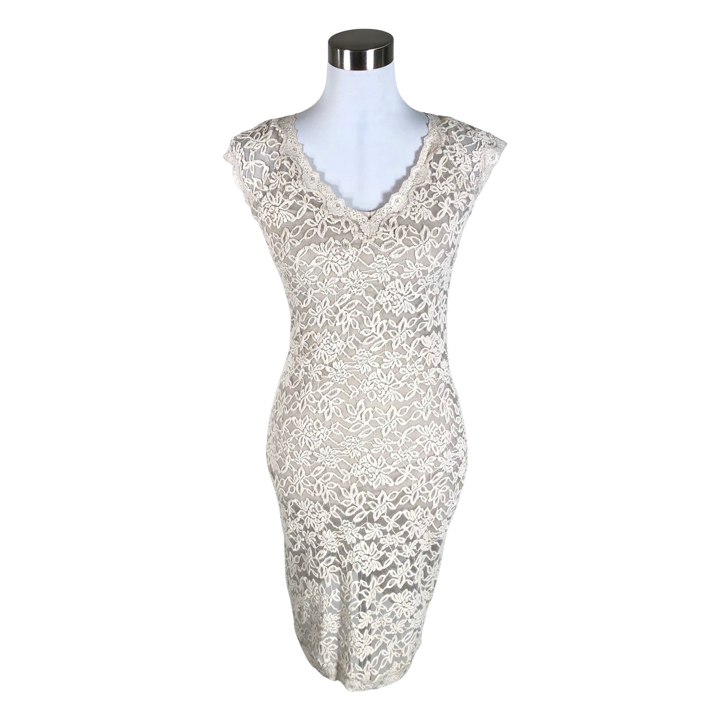 Unisex Rosemunde - Tricot dress, size 36 - Beige (1)