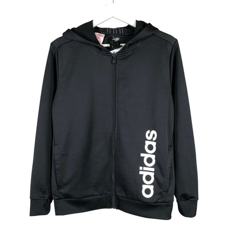 Unisex Adidas - Track jacket, size 158 - 164 - Black ()