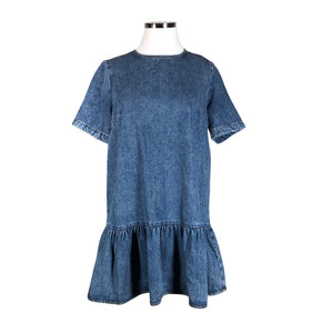 Unisex Holly & Whyte by Lindex - Denim dress, size 42 - Blue (1)