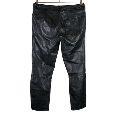 Unisex Ouì - Leather pants, size 38 - Black (2)