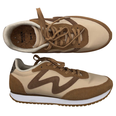 Unisex Woden - Casual sneakers, size 39 - Beige ()