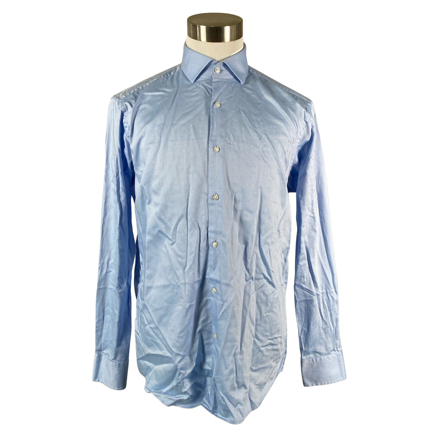 Unisex Hugo Boss - Collared shirt, size L - Light blue (1)