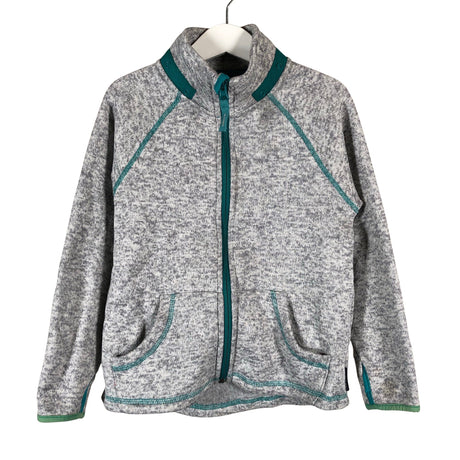 Unisex Polarn O. Pyret - Fleece jacket, size 110 - 116 - Gray ()