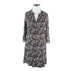 Unisex Part two - Schiffon dress, size 42 - Black (1)