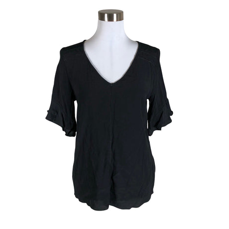 Unisex Sud express - Short-sleeved blouse, size 38 - Black ()