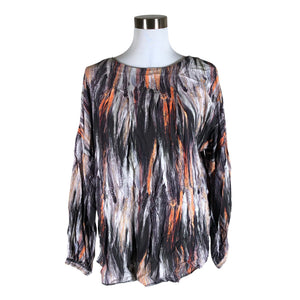 Unisex Marimekko - Blouse, size 38 - Gray (1)