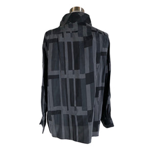 Unisex Marimekko - Blouse, size 36 - Gray (2)