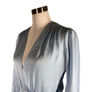 Unisex Maje - Schiffon dress, size 38 - Light blue (3)