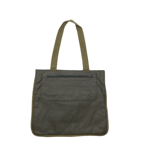Unisex Handmade - Handbag, size Midi - Green (2)