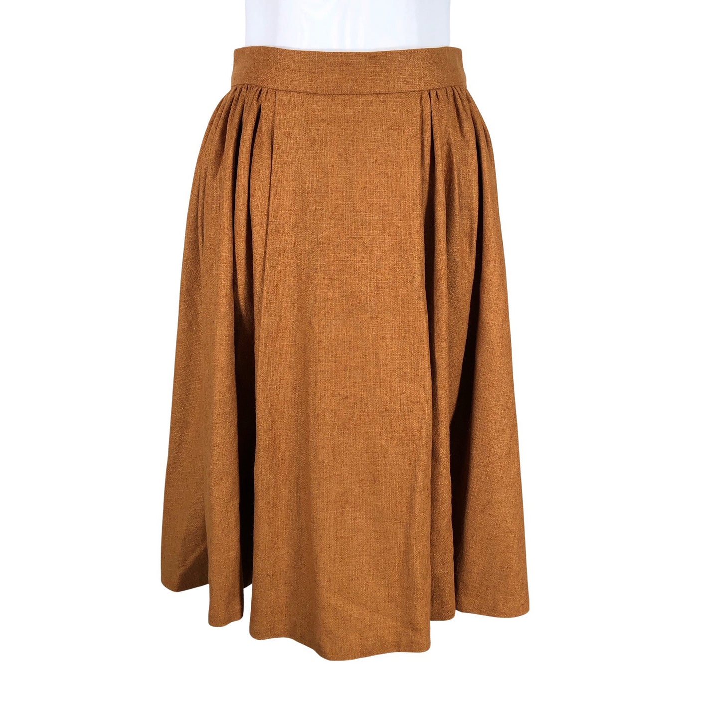 Unisex Handmade - Fabric skirt, size 38 - Brown (1)