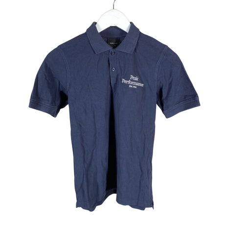 Unisex Peak Performance - Polo shirt, size 158 - 164 - Blue ()