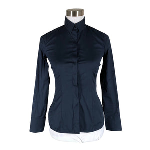 Unisex Massimo Dutti - Collared shirt, size 34 - Blue (1)