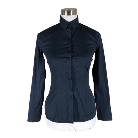 Unisex Massimo Dutti - Collared shirt, size 34 - Blue ()