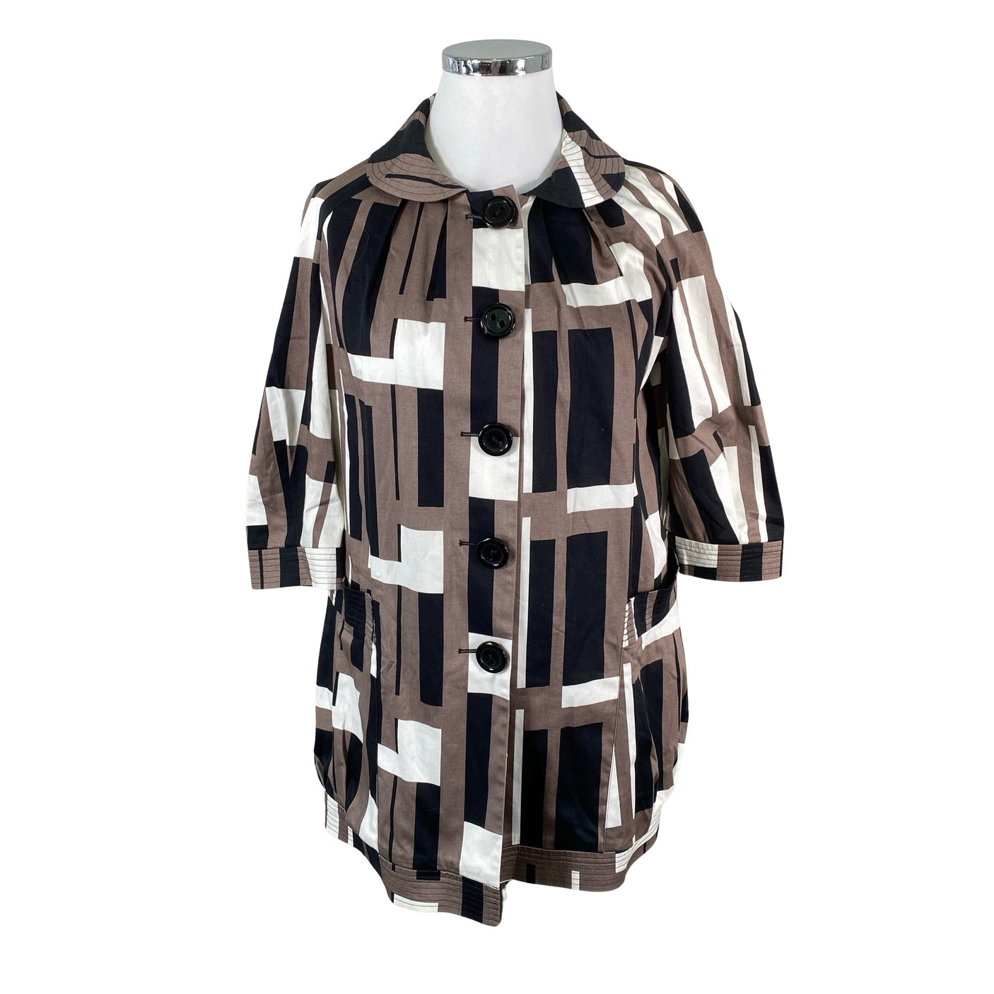 Unisex Marimekko - Tunic, size 40 - Brown (1)