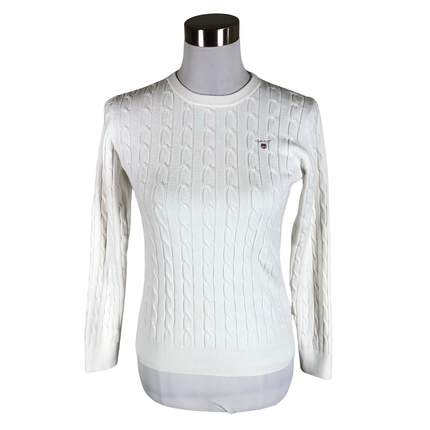 Unisex Gant - Sweater, size 38 - White (1)