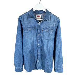 Unisex Levi's - Denim shirt, size 170 - 176 - Light blue (1)